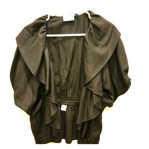 Vera Wang Blazer/shrug/Kimono